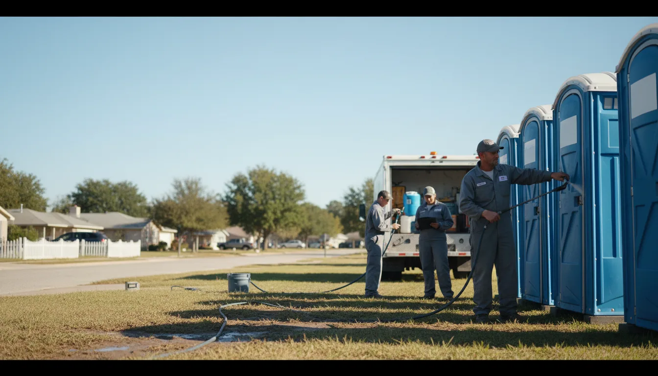 Long-Term Portable Toilet Rental in Seminole, TX near me